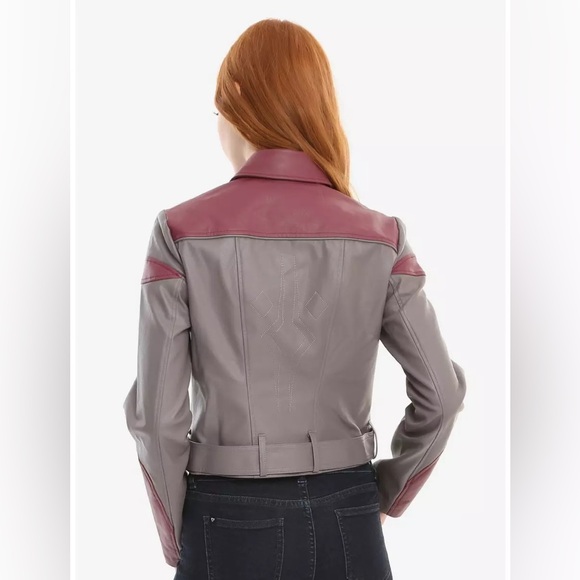 Her Universe Star Wars Rebels Ahsoka Tano Faux Leather Jacket Size Small - Picture 4 of 10